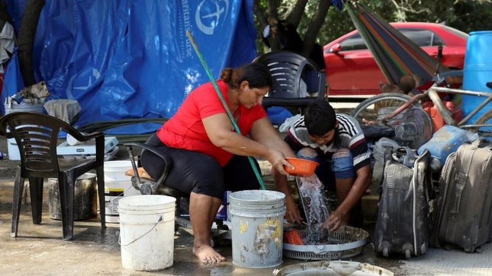 Refugiados en Honduras