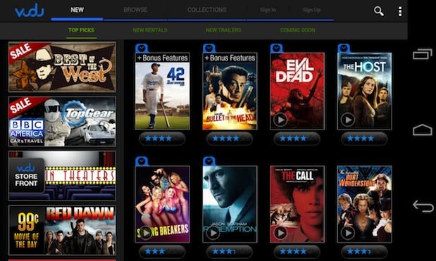 Browse - Vudu