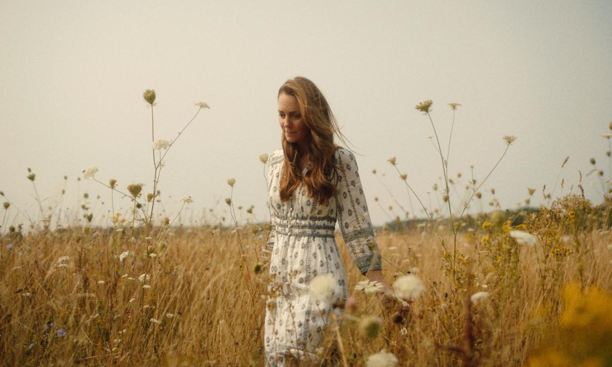 <span>The Princess of Wales in a still from the video released by Kensington Palace.</span><span>Photograph: Will Warr/Kensington Palace/PA</span>