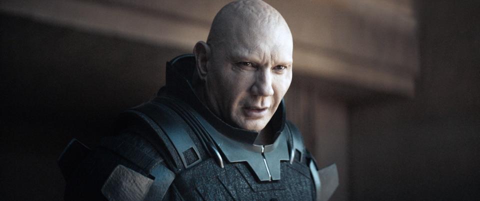 Dave Bautista in "Dune."