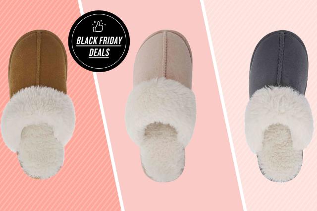 Hellosports Womens Cozy Memory Foam Slippers Fuzzy Wool-Like Plush