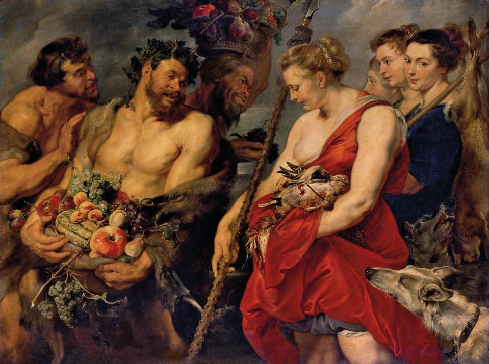 Peter Paul Rubens and Frans Snyders, Diana Returning from the Hunt, c. 1623 (bpk | Staatliche Kunstsammlungen)