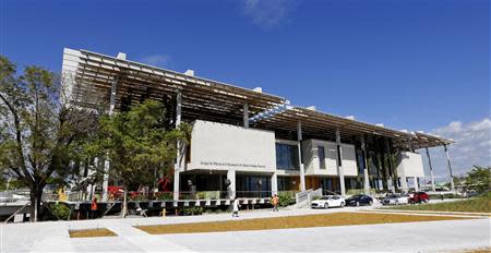 The Perez Art Museum Miami (PAMM) is pictured in Miami, Florida December 3, 2013. REUTERS/Joe Skipper