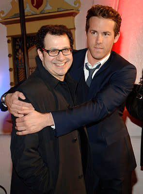 Director Adam Brooks and Ryan Reynolds at the Santa Barbara Film Festival premiere of Universal Pictures' Definitely, Maybe  01/24/2008 Photo: Ray Mickshaw, WireImage.com