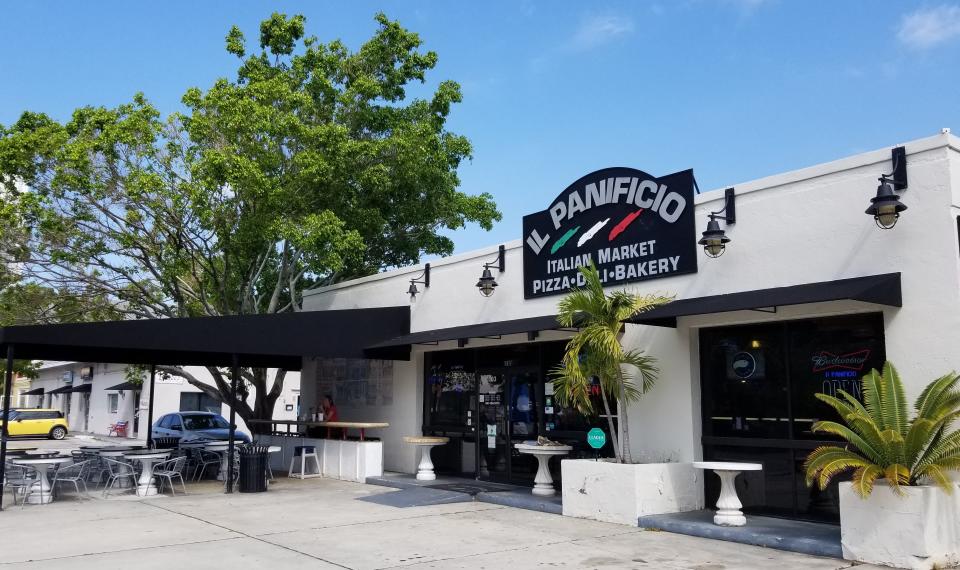 Il Panificio's original location is at 1703 Main St., Sarasota, serving pizza by the pie or slice.