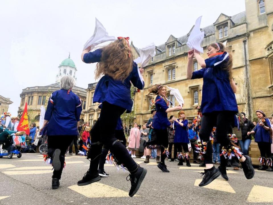 Oxford Mail: May Morning Oxford, 2024. Picture by Tim Hughes