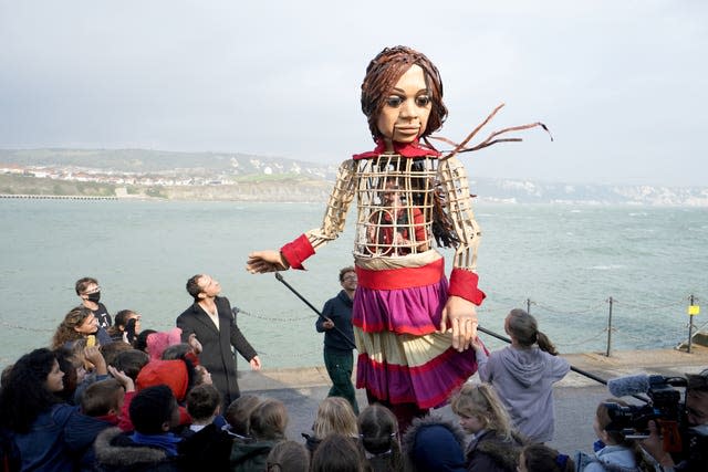 Little Amal puppet walk