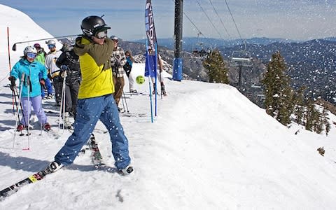 snow golf