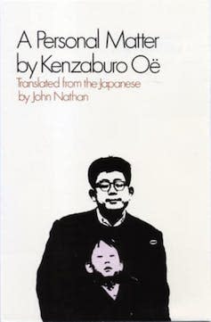 A book cover featuring a man and a boy.