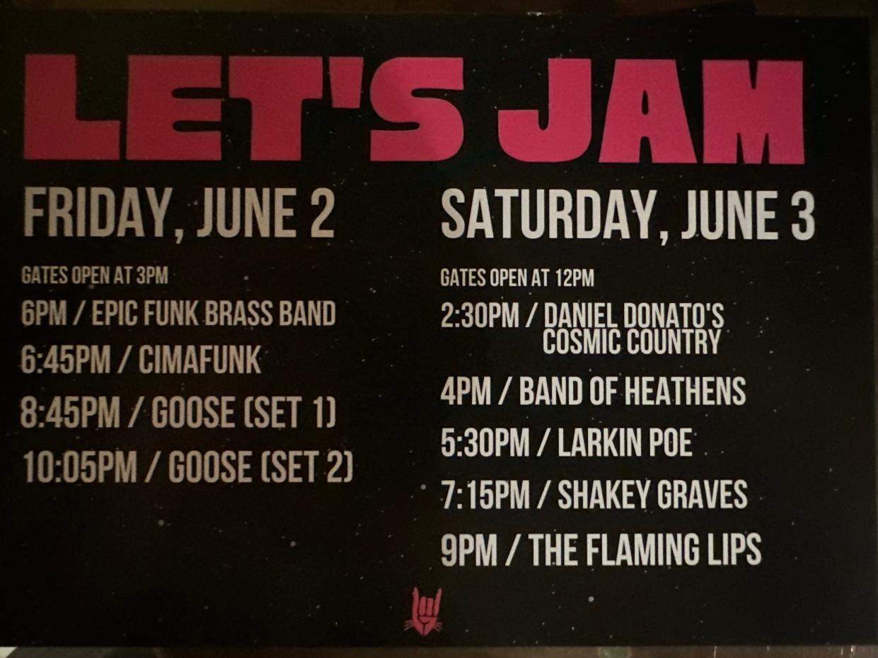 Cathead Jam Flyer