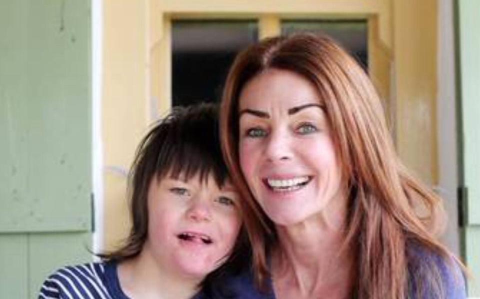 Billy Caldwell and his mother Charlotte