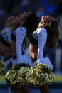 <p>The Charger Girls perform during the game between the Los Angeles Chargers and Cleveland Browns at StubHub Center on December 3, 2017 in Carson, California. (Photo by Sean M. Haffey/Getty Images) </p>