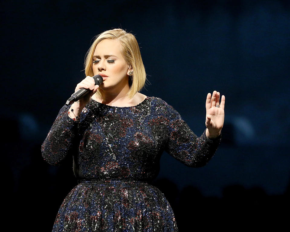 Adele on tour