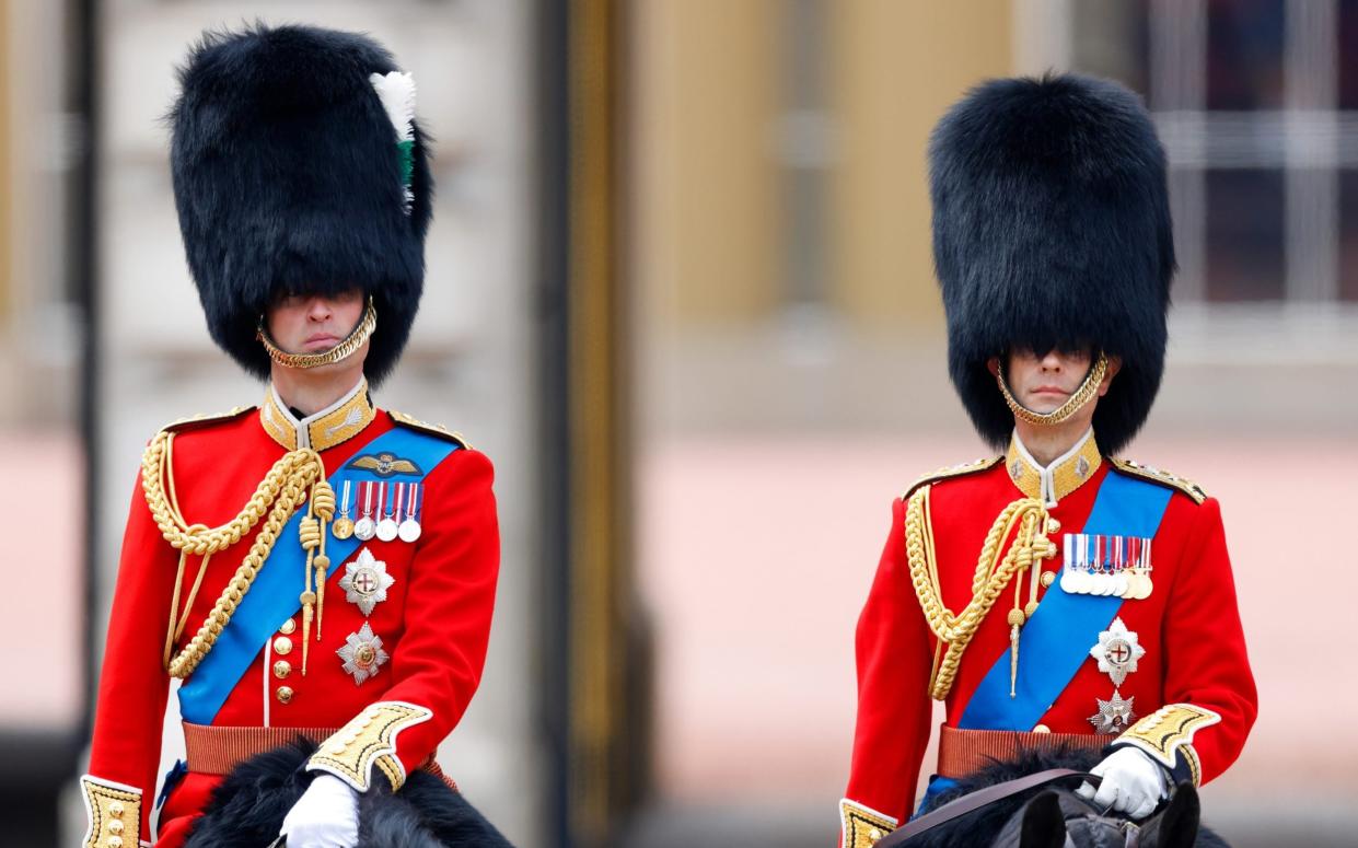 Prince William and Prince Edward attend Trooping the Colour, June 17 2023