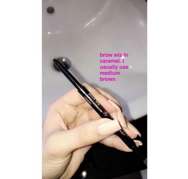Source: Kylie's brow product