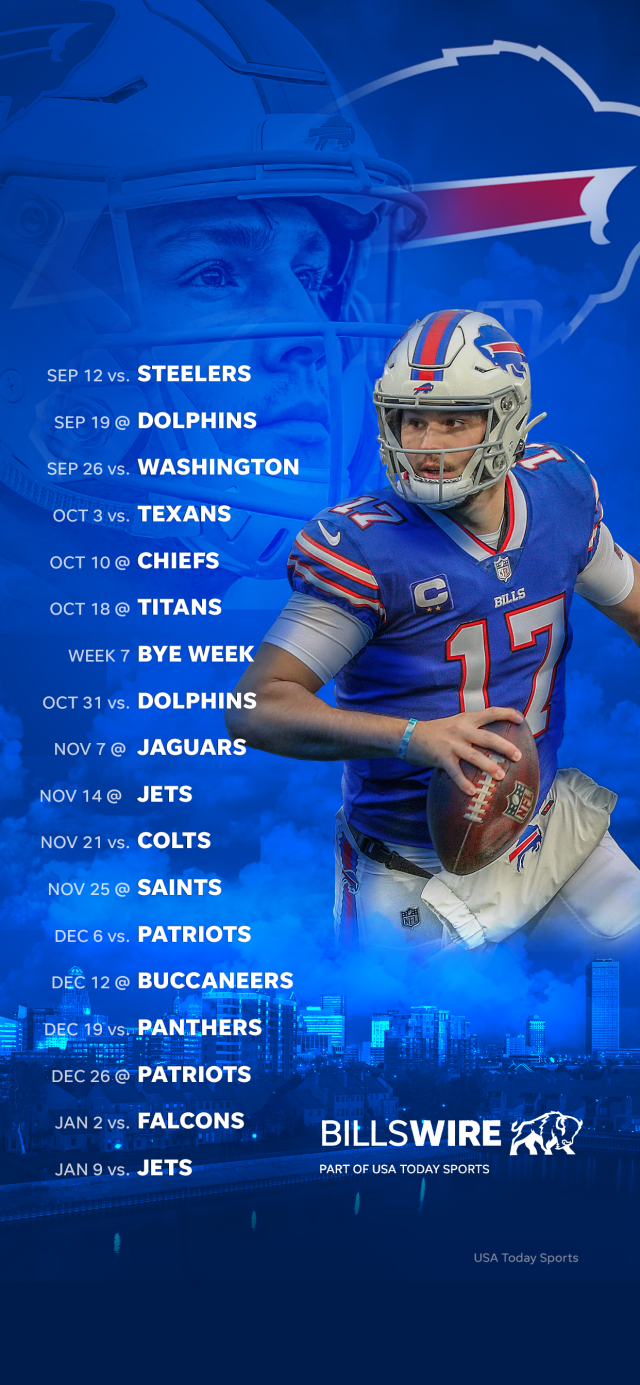 2021 Buffalo Bills schedule:
