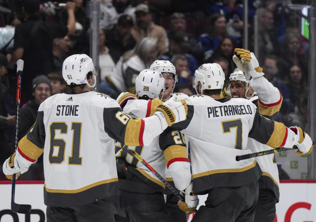 Vegas Golden Knights defenseman Alex Pietrangelo returns to Vegas