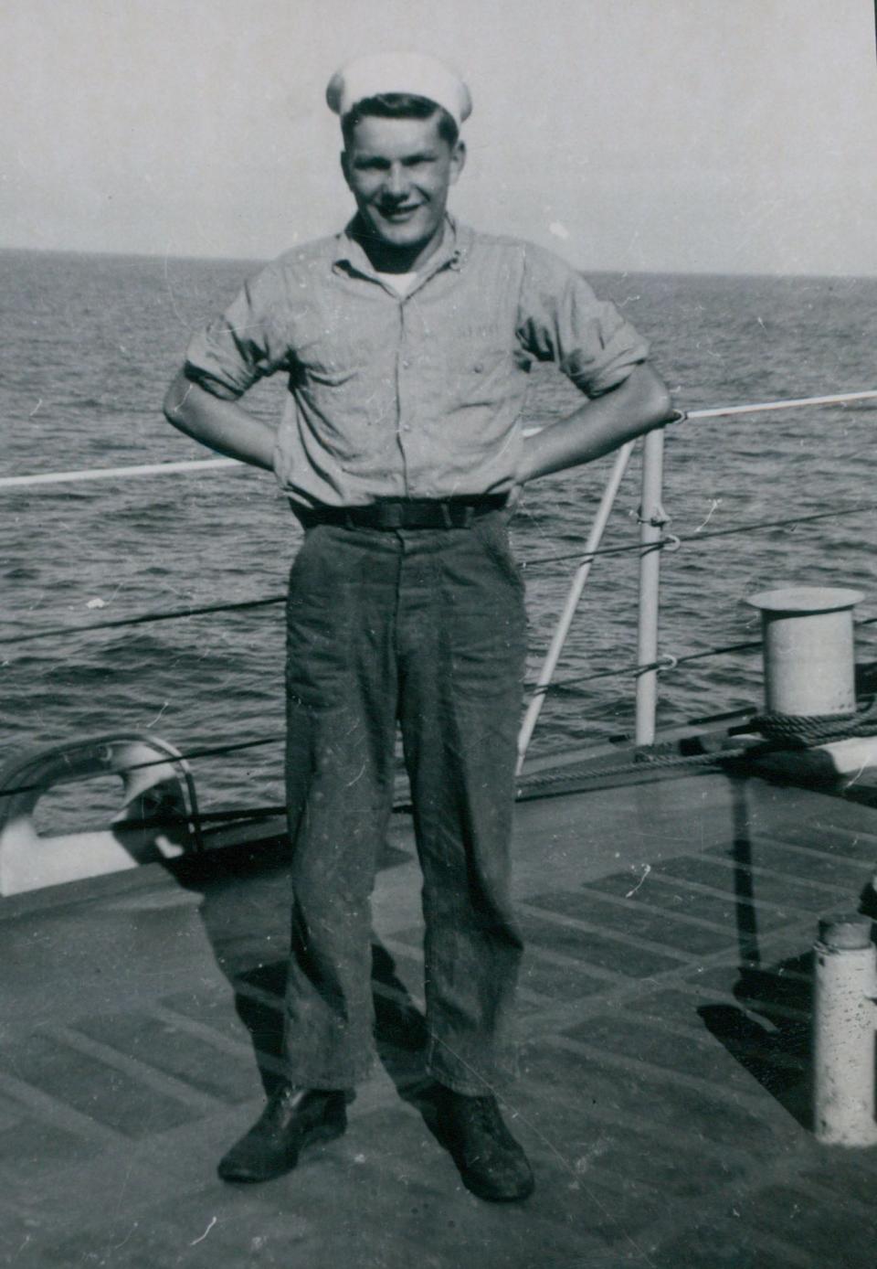 John Siko, now 90, served in the U.S. Navy from 1950-1953 and served on the USS Walker during the secret nuclear tests of Project Greenhouse in the Marshall Islands.