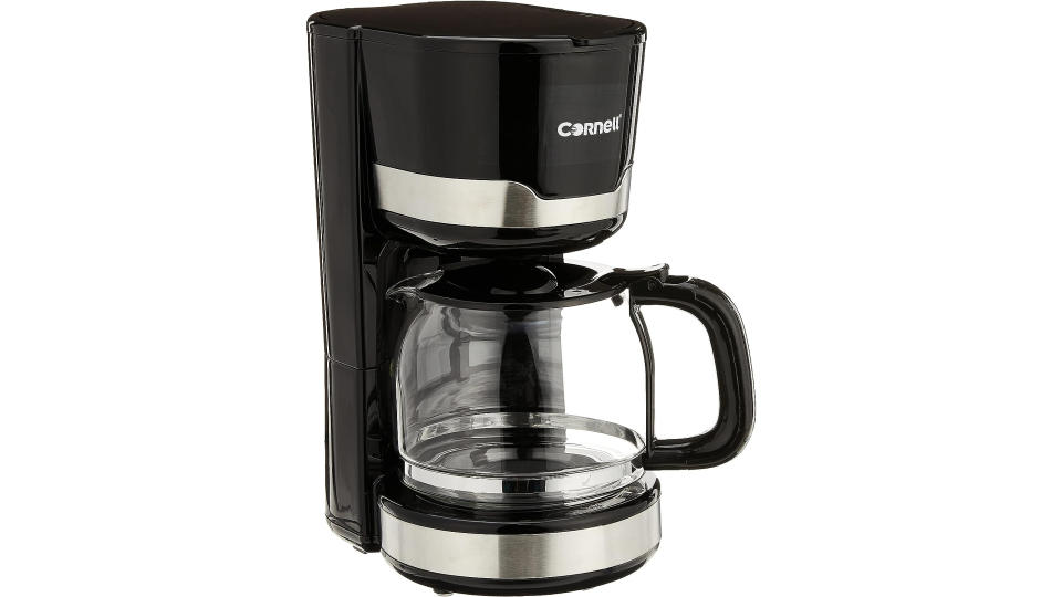 Cornell 1.5L Drip Coffee Maker 12 Cups Capacity in Black CCME121BK. (Photo: Amazon SG)