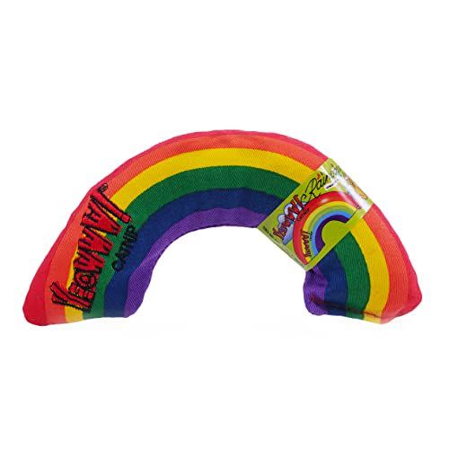 1) Rainbow Catnip Toy