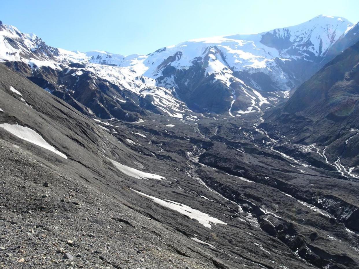 Flat Creek glacier used to occupy this valley: Mylene Jacquemart