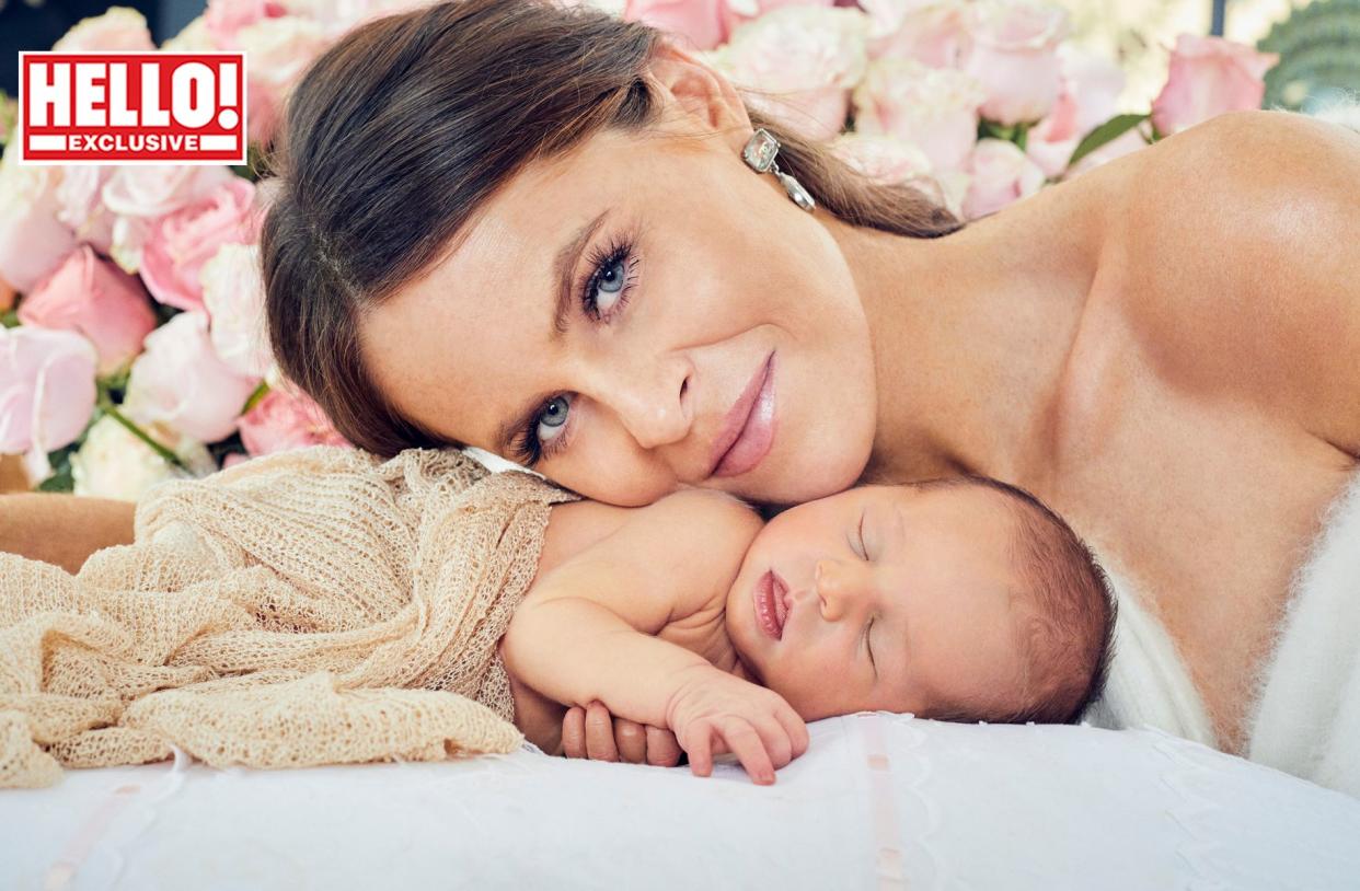 Jade Holland Cooper has opened up about being a new mum to her daughter in Hello! (PA)