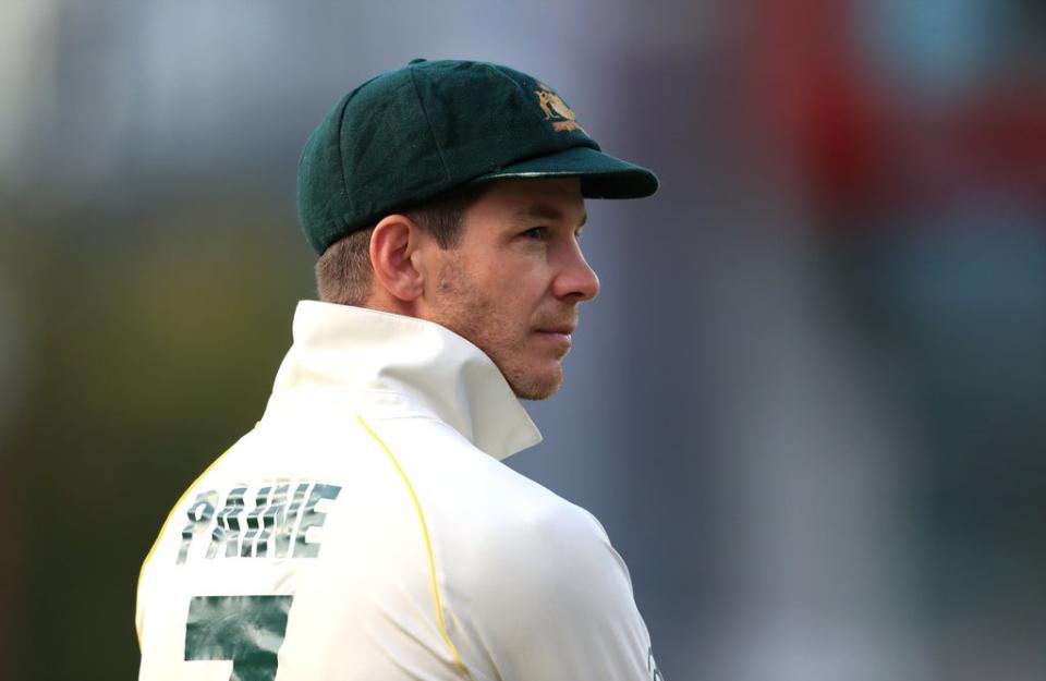 Spinner Nathan Lyon has called for Tim Paine to retain his spot in Australia’s side after the Tasmanian resigned as captain over inappropriate behaviour (Mike Egerton/PA) (PA Wire)