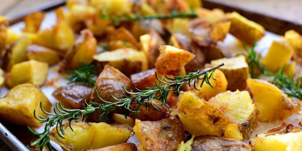 Rosemary Garlic Fried Potatoes