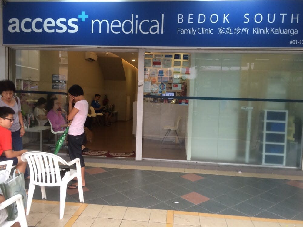 An Access Medical clinic in Bedok South. (Photo: Access Medical)