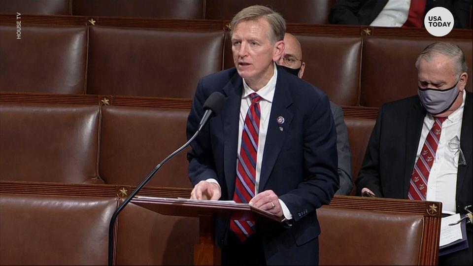 The House voted in favor of censuring Rep. Paul Gosar for posting an animated video that depicted him killing Rep. Alexandria Ocasio-Cortez.