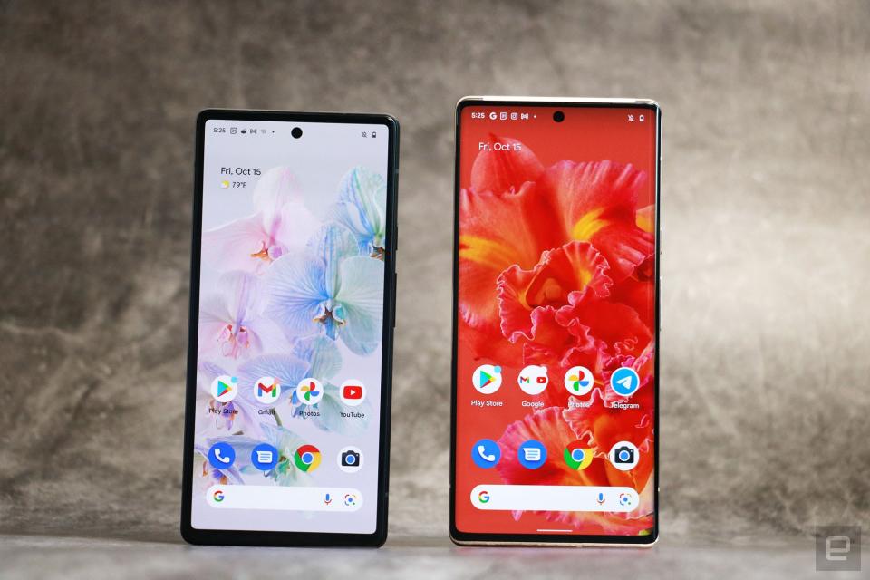 Pixel 6 and Pixel 6 Pro