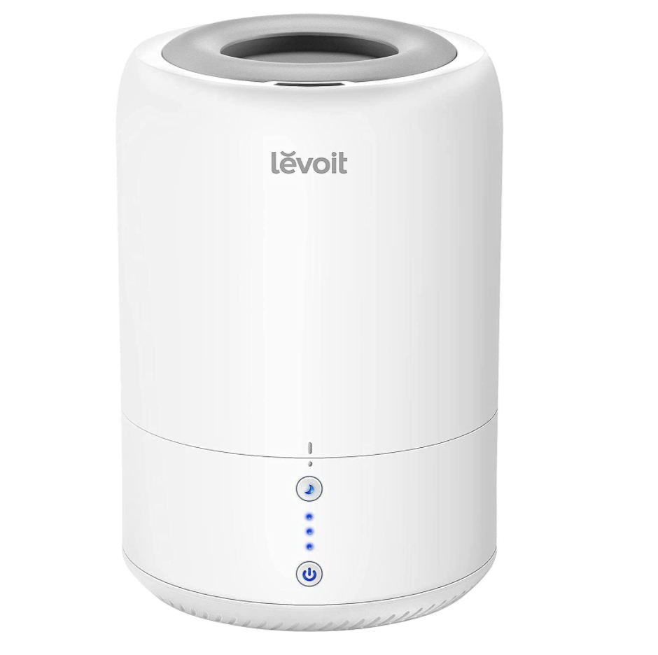 Levoit Humidifier in white (Photo via Amazon)