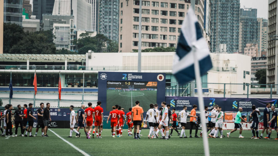 港會渣打銀行國際七人足球賽（圖彭善豪）