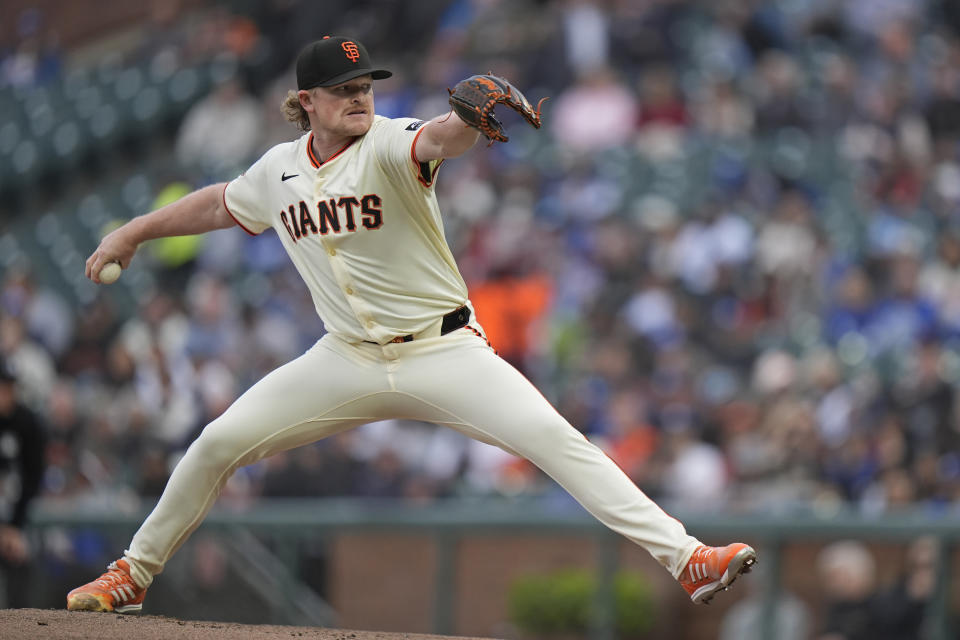 Logan Webb。(Photo by Andy Kuno/San Francisco Giants/Getty Images)