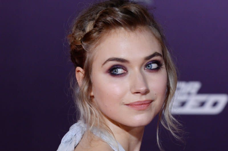 Imogen Poots attends the Los Angeles premiere of "Need for Speed" in 2014. File Photo by Jim Ruymen/UPI