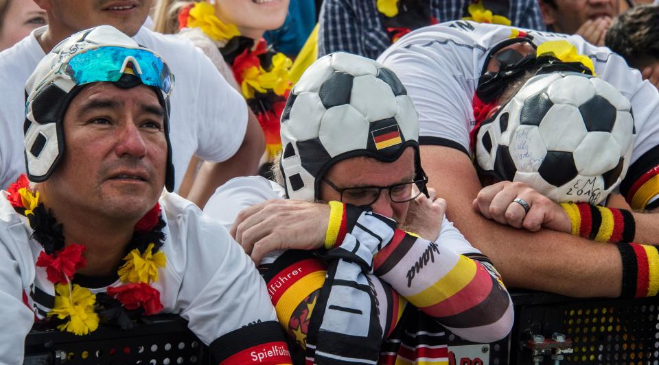 Die deutschen Fans hatten bei der WM wenig zu lachen