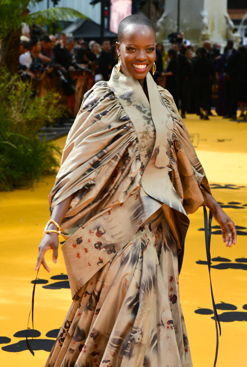 Florence Kasumba attending Disney's The Lion King European Premiere held in Leicester Square, London.