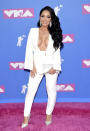 <p>Angelina Pivarnick arrives at the MTV Video Music Awards at Radio City Music Hall on Monday, Aug. 20, 2018, in New York. (Photo: Evan Agostini/Invision/AP) </p>