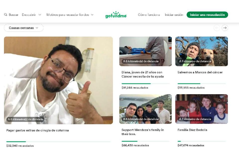 gofundme campaña salud