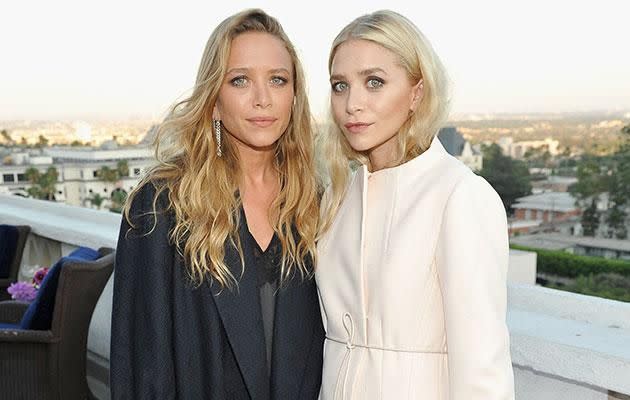 Mary-Kate and Ashley Olsen. Source: Getty