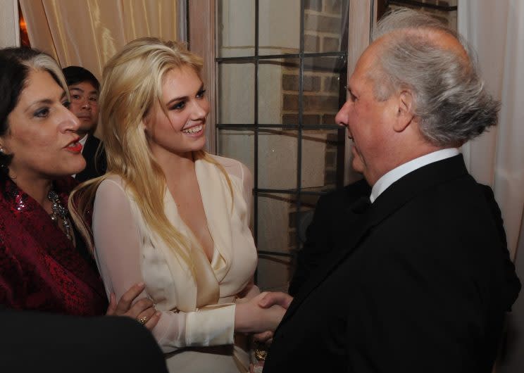 Graydon Carter is partially to blame! Vanity Fair started throwing a big party (with Bloomberg) and the shindig, hosted by the editor-in-chief, always draws a star-studded crowd, including Kate Upton in 2012. There will be no party this year. (Photo: Getty Images)