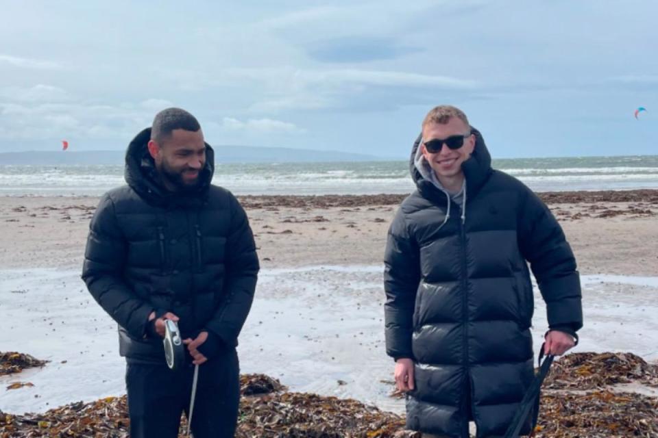 Two Celtic stars enjoy seaside trip after St Mirren win <i>(Image: Instagram)</i>