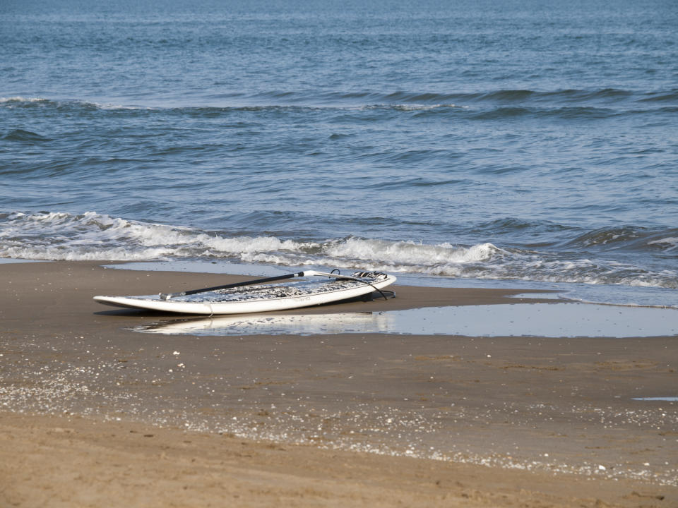 Katherine Diaz, an Olympic hopeful surfer, died on Friday after being struck by lightning while training.