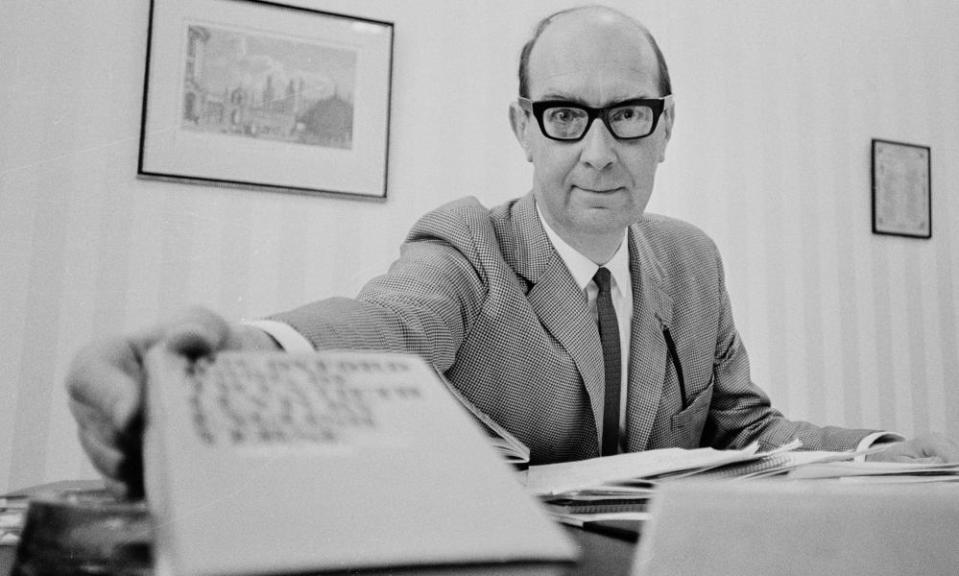 Philip Larkin in July 1973.