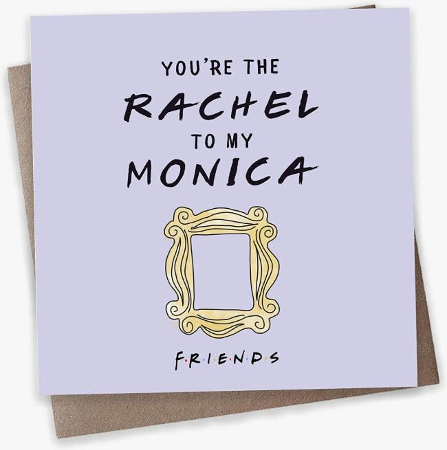 friends galentines card