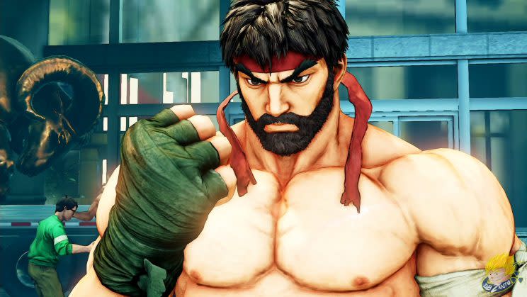 'Hot' Ryu as seen in Street Fighter V