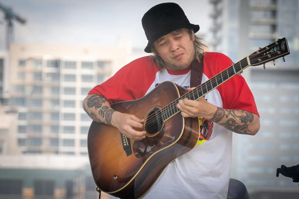 Billy Strings will perform April 12-13 at Tampa's Yuengling Center.