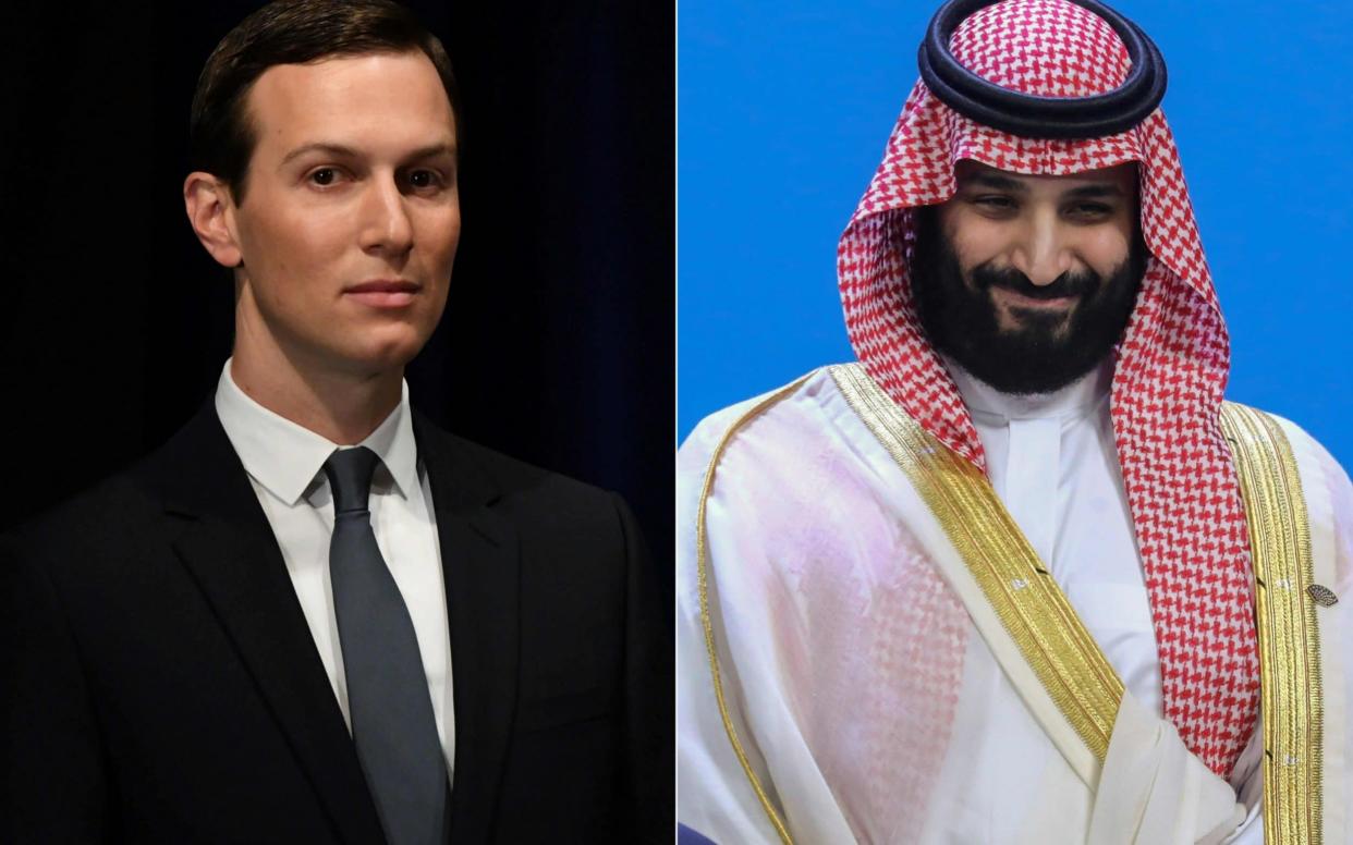 Jared Kushner and Mohammed bin Salman have forged a close relationship that has survived the turmoil in the aftermath of the killing of Jamal Khashoggi, according to White House insiders - AFP