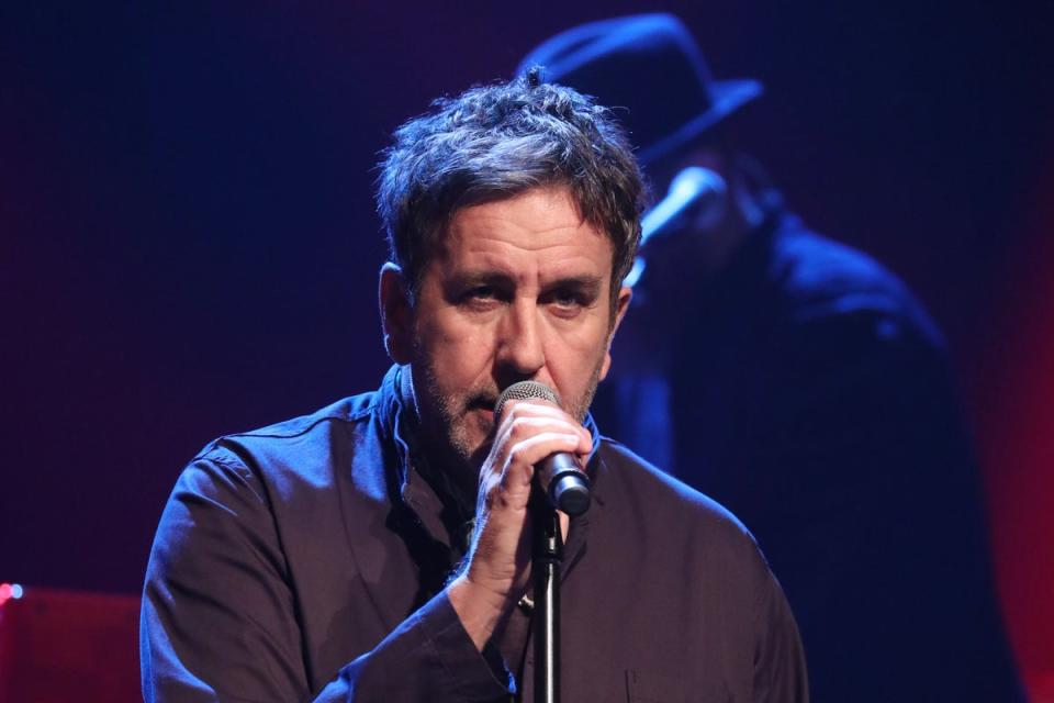 Terry Hall from The Specials during the filming for the Graham Norton Show (Isabel Infantes/PA) (PA Archive)