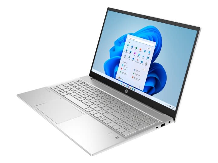 The HP Pavilion 15t-eg300 laptop against a white background.